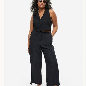 NWT H&M Drawstring-detail Cargo Pants